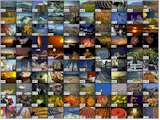 All 100 images on a Photo CD shown as thumbnails
